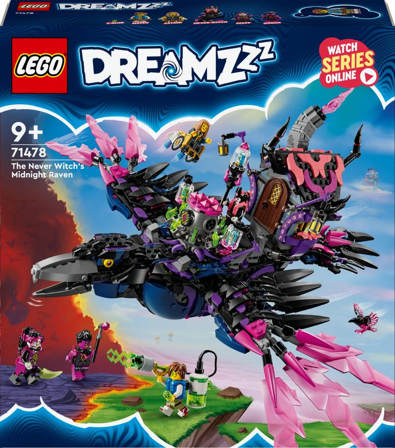 LEGO DREAMZzz 71478 Der Mitternachtsrabe der Nimmerhexe von LEGO