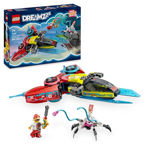 LEGO DREAMZzz Coopers Fliegender Videospiel-Controller, Fantasy-Spielzeug, 2-in-1 Set zum Videospiel mit Minifigur und Spinne, Geschenk für Mädchen und Jungen ab 7 Jahren 71489 von LEGO