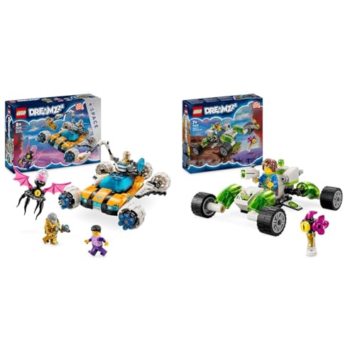 LEGO DREAMZzz Der Weltraumbuggy von Mr. Oz, Set mit Spielzeug-Auto oder Space Shuttle & DREAMZzz Mateos Geländeflitzer, Baue Strandbuggy oder Quadrokopter von LEGO