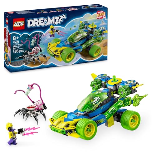 LEGO DREAMZzz Mateo mit dem Z-Blob Action-Rennwagen, 2-in-1 Fantasy-Spielset mit Fahrzeugen, Minifiguren und Traumwesen für Kinder ab 8 Jahren, Geschenk für Jungen und Mädchen 71491 von LEGO