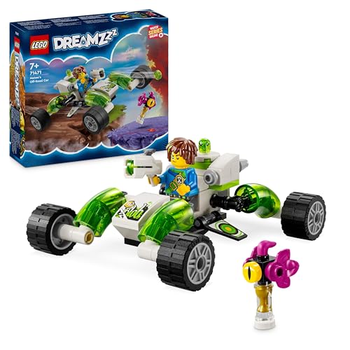 LEGO DREAMZzz 2-in-1 Mateos Geländeflitzer, Baue Strandbuggy oder Quadrokopter, Fahrzeug-Bauset mit Auto und Flugzeug-Spielzeug für Kinder, Fantasy-Geschenk für Jungs und Mädchen ab 7 Jahren 71471 von LEGO