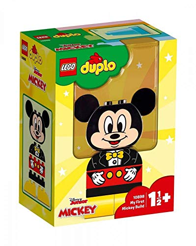 Lego DUPLO Disney Juniors My First Mickey Build 10898 Duplo Bausteine - Interaktives Bauspielzeug für Kleinkinder - Perfektes Einstiegsset für Duplo und Lego Mickey Mouse Fans von LEGO