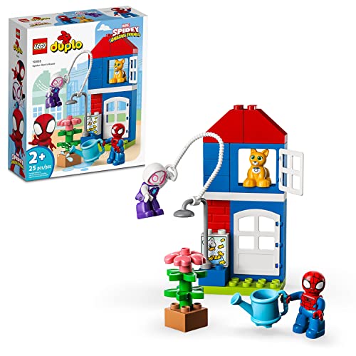 LEGO DUPLO Marvel Spider-Man's House 10995 - Spiderman Spielzeug für Kleinkinder, Jungen, Mädchen, Spidey und seine erstaunlichen Freunde Superhelden-Set von LEGO