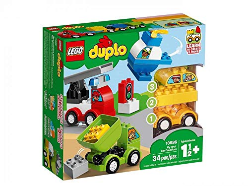 LEGO DUPLO My First Car Creations 10886 Building Blocks, New 2019 (34 Pieces) von lego