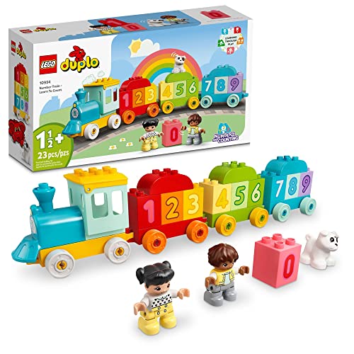 LEGO DUPLO My First Number Train - Learn to Count 10954 Building Toy; Introduce Toddlers to Numbers and Counting; New 2021 (23 Pieces) von LEGO