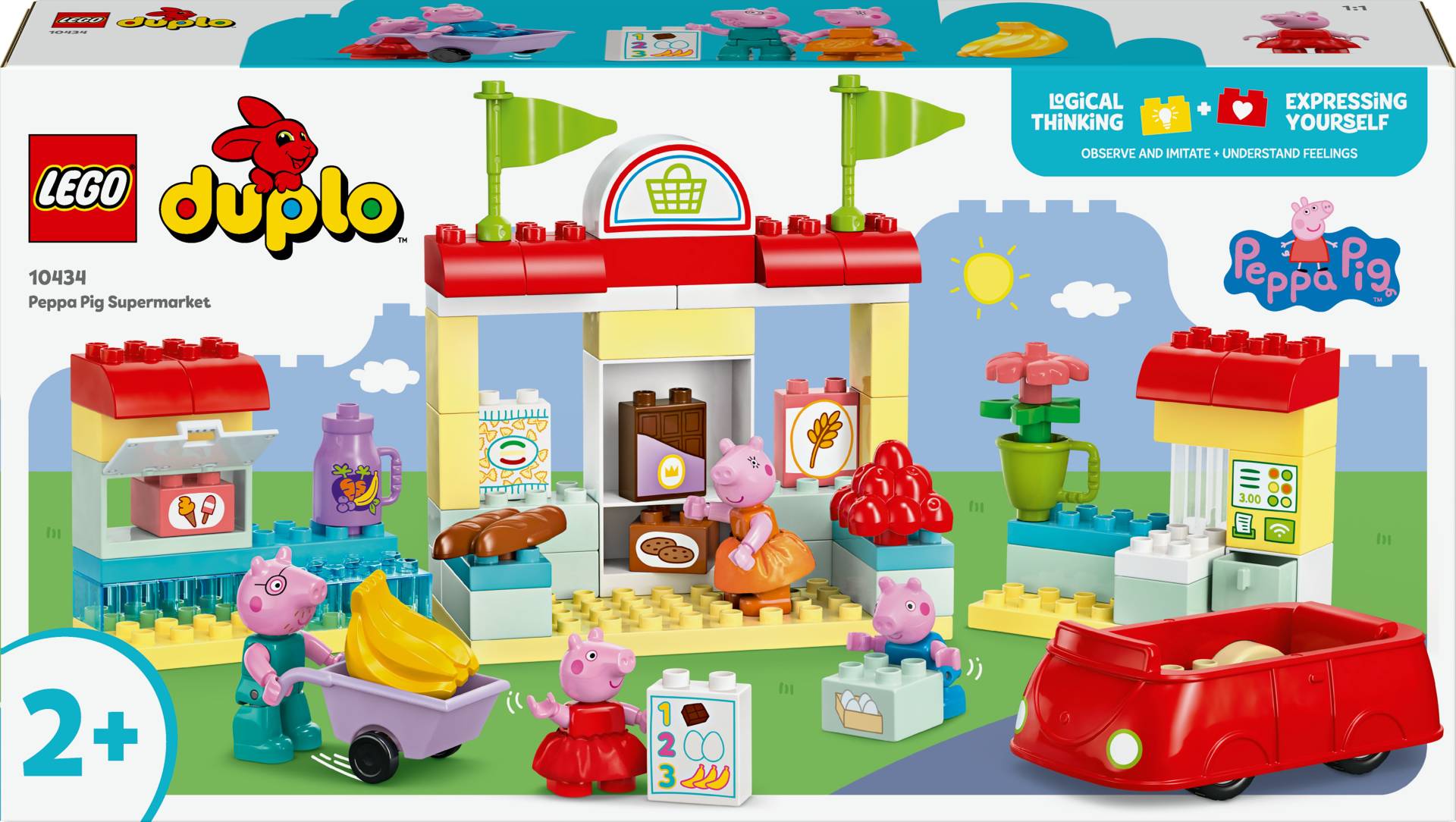 LEGO DUPLO Peppa Pig 10434 Peppas Supermarkt von LEGO