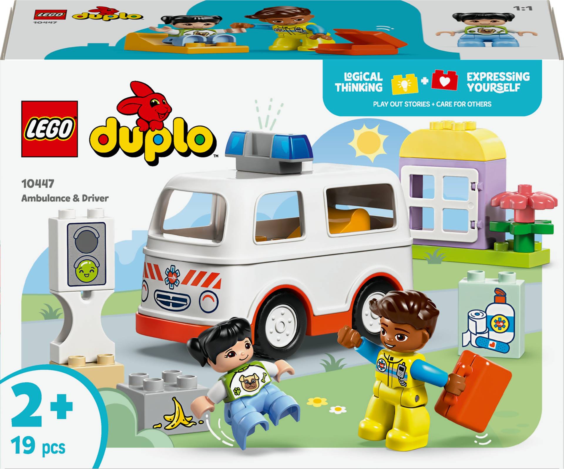 LEGO DUPLO Town 10447 Rettungswagen mit Fahrer von LEGO