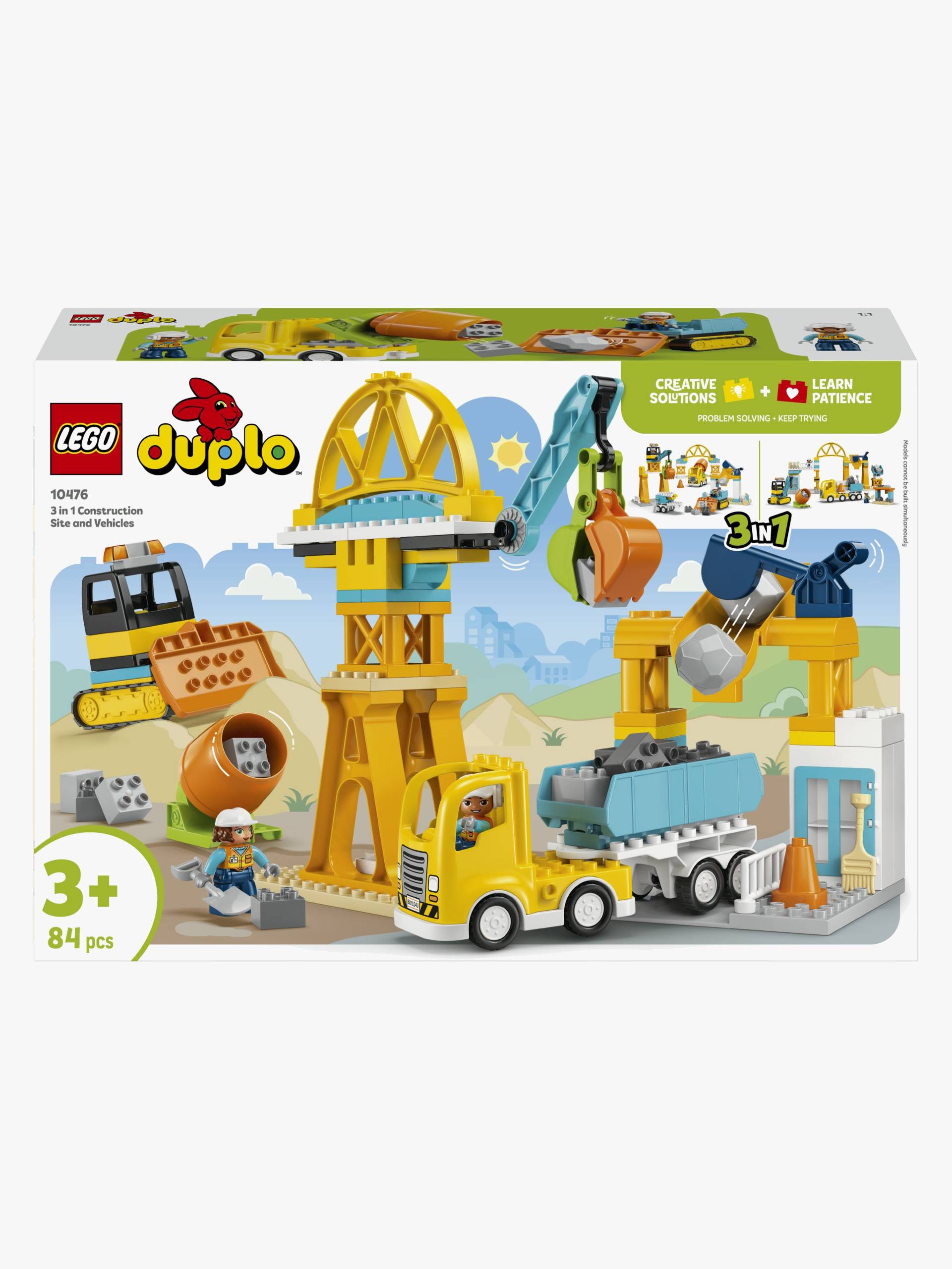 LEGO DUPLO Town 10476 Baustelle mit Baufahrzeugen – 3-in-1-Set LEGO DUPLO Town 10476 Baustelle mit Baufahrzeugen – 3-in-1-Set von LEGO