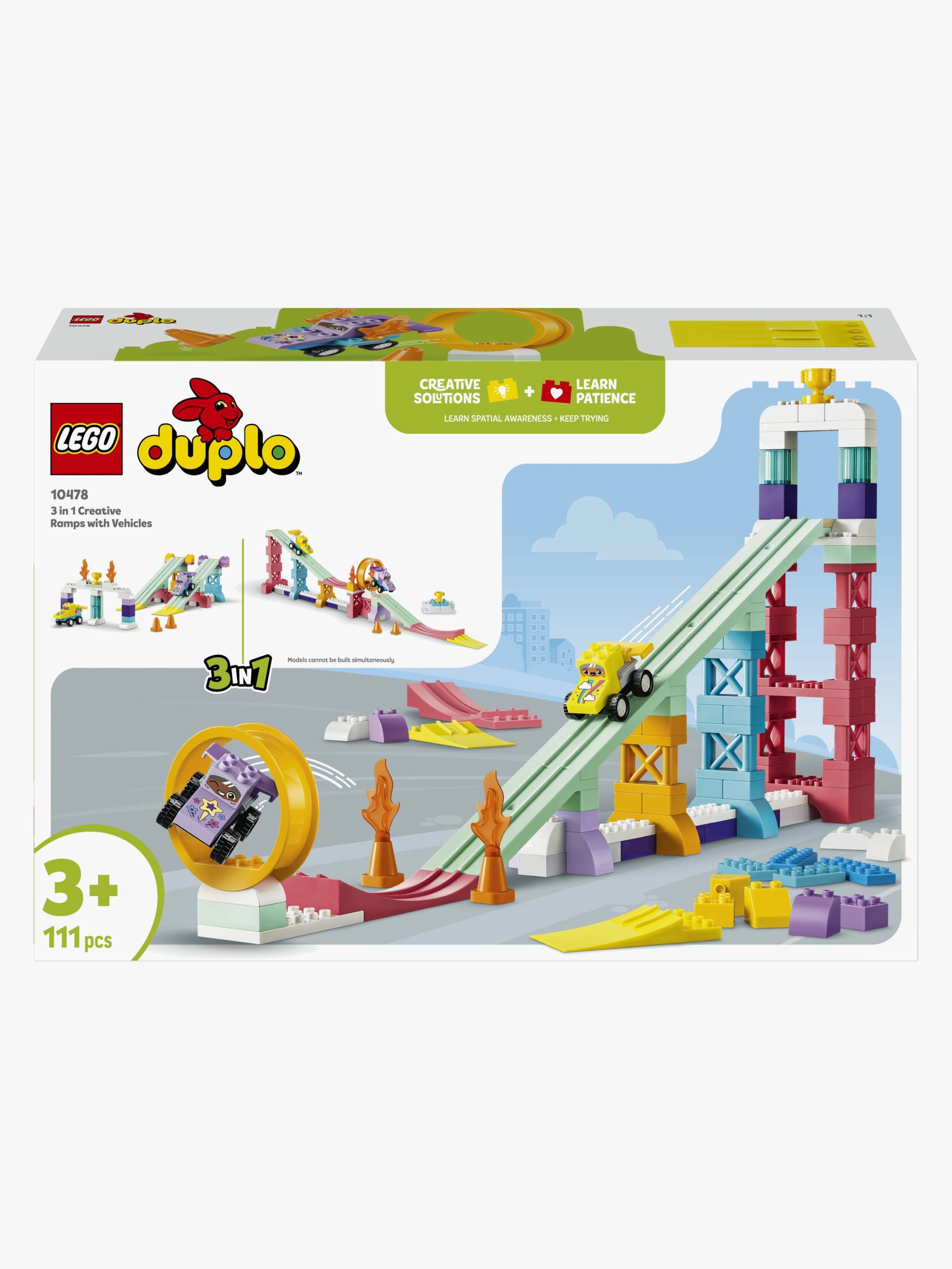 LEGO DUPLO Town 10478 Kreative Sprungschanzen mit kleinen Flitzern 3-in-1-Set LEGO DUPLO Town 10478 Kreative Sprungschanzen mit kleinen Flitzern 3-in-1-Set von LEGO