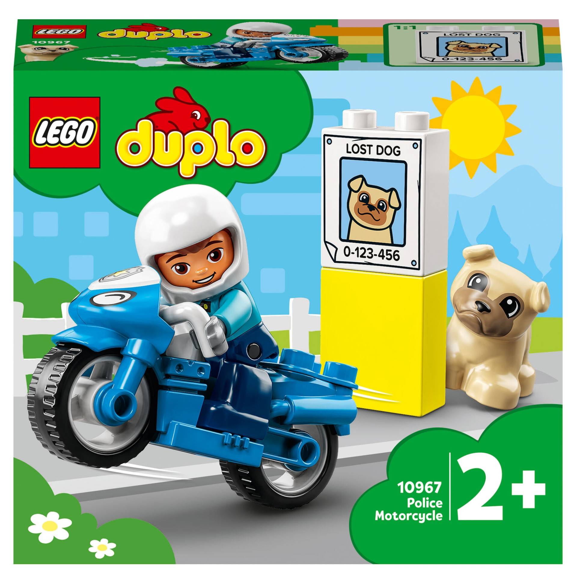 LEGO DUPLO Town 10967 Polizeimotorrad von LEGO