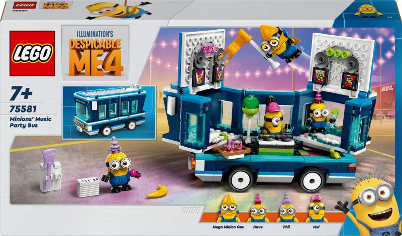 LEGO Despicable Me 75581 Minions und der Party Bus von LEGO