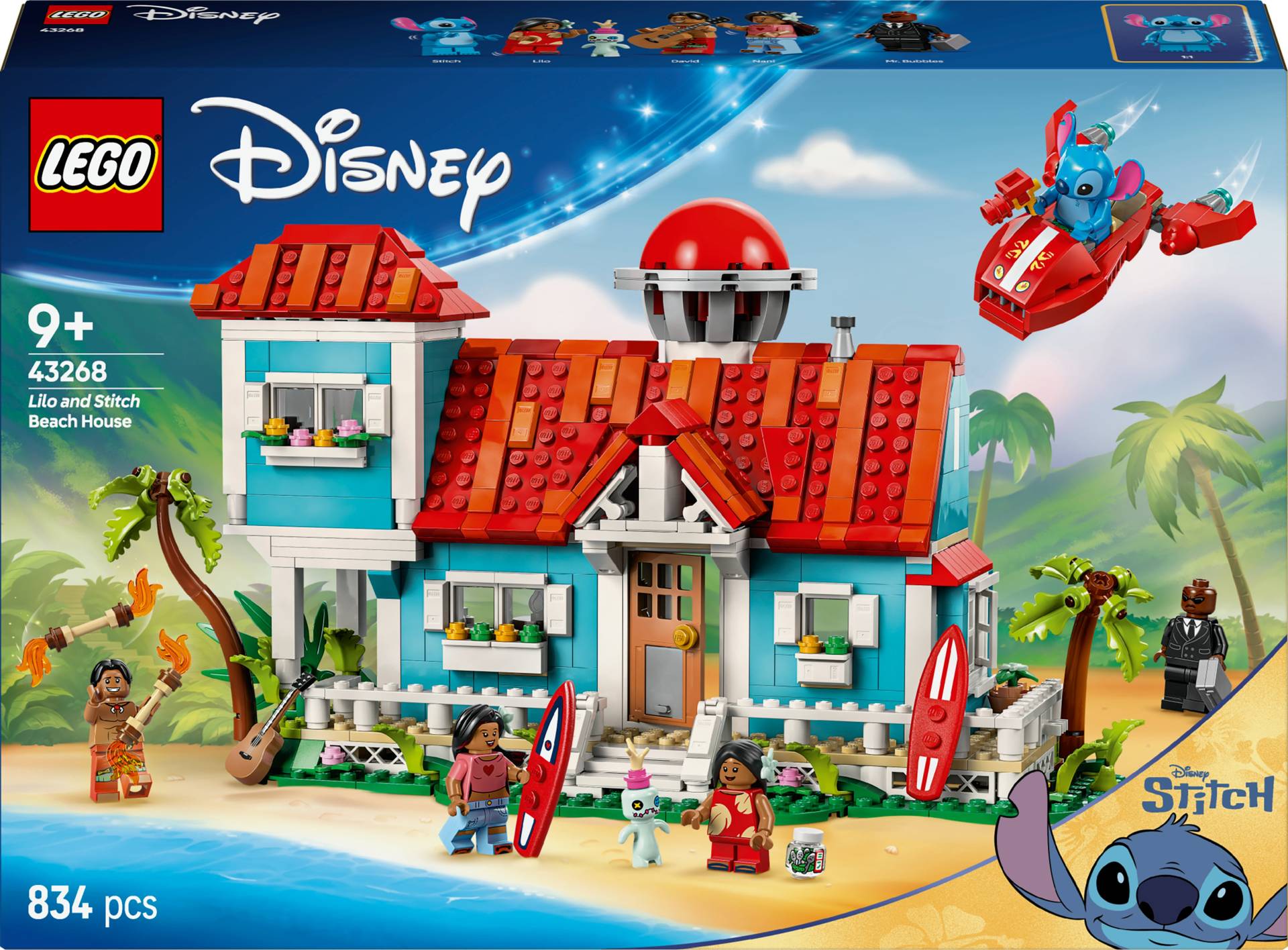 LEGO Disney Classic 43268 Das Strandhaus aus „Lilo und Stitch“ von LEGO