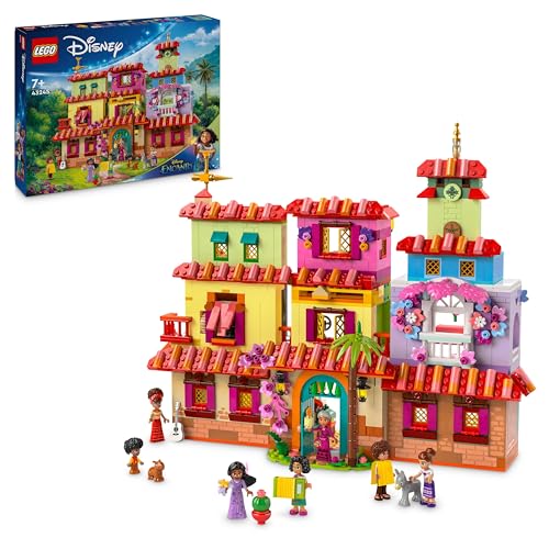 LEGO ǀ Disney Encanto Das magische Haus der Madrigals, Puppenhaus für Kinder mit der Spielfigur Mirabel, Bauspielzeug für Mädchen und Jungen ab 7 Jahren 43245 von LEGO