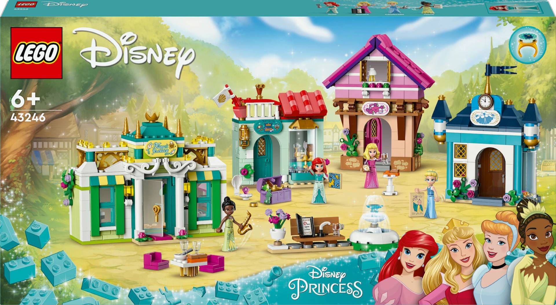 LEGO Disney Princess 43246 Disney Prinzessinnen Abenteuermarkt von LEGO