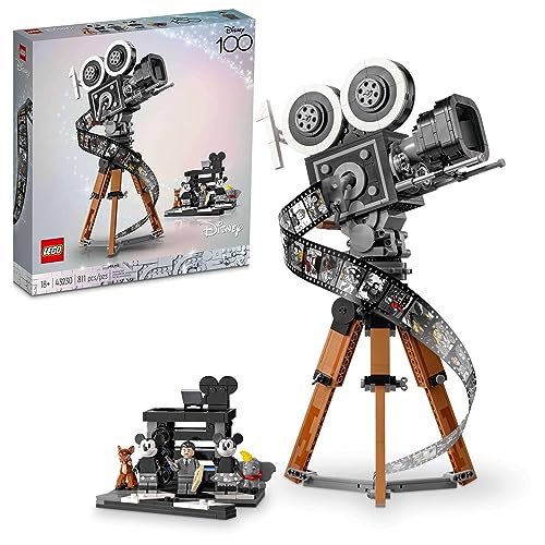 LEGO Disney Walt Disney Tribute Kamera 43230 Disney Fan Bauset, Feiern Sie Disney 100 mit einem Sammlerstück, perfekt zum Spielen und Ausstellen, macht ein lustiges Geschenk für erwachsene Baumeister LEGO Disney Walt Disney Tribute Kamera 43230 Disney Fan Bauset, Feiern Sie Disney 100 mit einem Sammlerstück, perfekt zum Spielen und Ausstellen, macht ein lustiges Geschenk für erwachsene Baumeister von LEGO