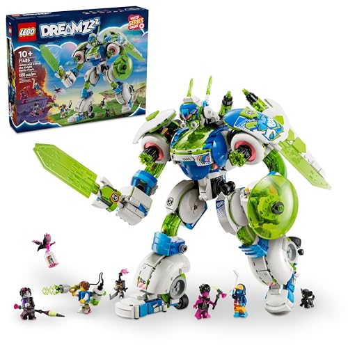 LEGO Dreamzzz Mateo und Z-Blob The Knight Battle Mech Bauspielzeug-Set – Raumschiff & Roboter Spielzeug für Kinder, Jungen & Mädchen ab 10 Jahren – Geschenk für Weihnachten mit 3 Bauoptionen – 71485 von LEGO