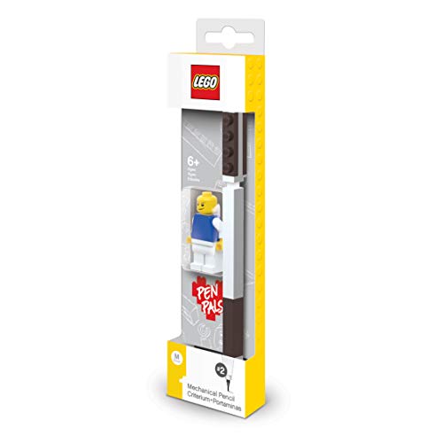 IQ LEGO Stationery Pen Pal – LEGO Druckbleistift und klassische Minifigur (Farben der Minifigur können variieren) von IQ