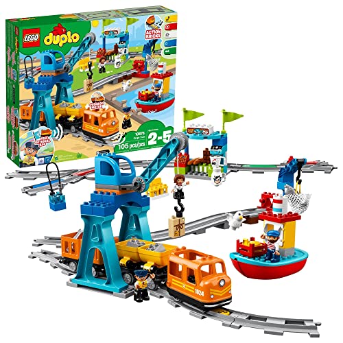 LEGO Duplo 10875 - Push & Go Güterzug (105 Teile) - 2018 von LEGO