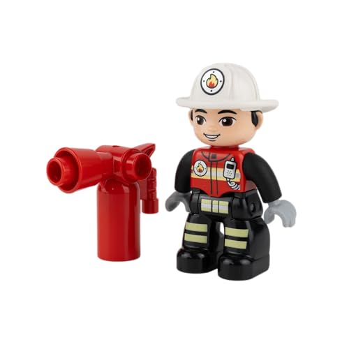 Heldenhaft und bereit zum Einsatz! – Lego Duplo Feuerwehrmann Figur für kleine Alltagsretter Heldenhaft und bereit zum Einsatz! – Lego Duplo Feuerwehrmann Figur für kleine Alltagsretter von LEGO