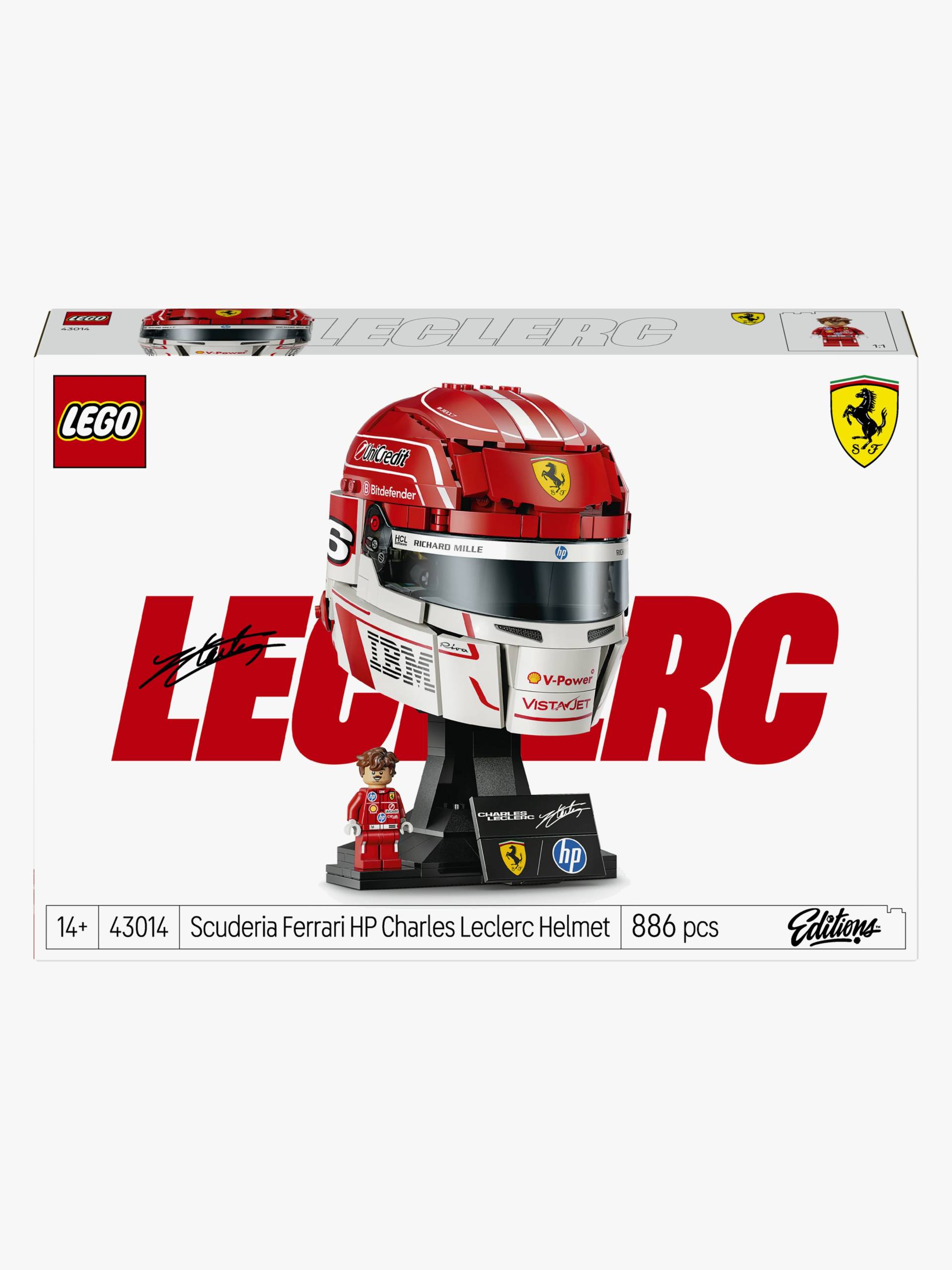 LEGO Editions Formula 1 43014 Scuderia Ferrari HP Charles Leclerc Helm LEGO Editions Formula 1 43014 Scuderia Ferrari HP Charles Leclerc Helm von LEGO