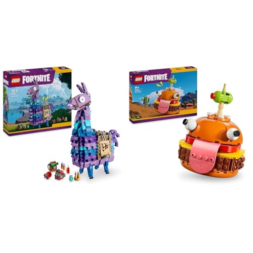 LEGO Fortnite Durrr Burger Set + Versorgungs-Lama Videospiel-Charakter-Bauspielzeug, Sammelfigur, kreatives Geburtstagsgeschenk 77071 + 77070 LEGO Fortnite Durrr Burger Set + Versorgungs-Lama Videospiel-Charakter-Bauspielzeug, Sammelfigur, kreatives Geburtstagsgeschenk 77071 + 77070 von LEGO