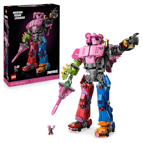 LEGO Fortnite Mecha Team Leader Figure - Display Model Kit incl. a Sword & a Minifigure - Collectible Gift for Adult Video Gaming Fans - 77078 LEGO Fortnite Mecha Team Leader Figure - Display Model Kit incl. a Sword & a Minifigure - Collectible Gift for Adult Video Gaming Fans - 77078 von LEGO