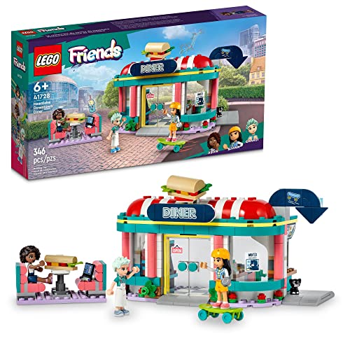 Lego Friends 41728 - Heartlake Downtown Diner (346 Teile) von LEGO