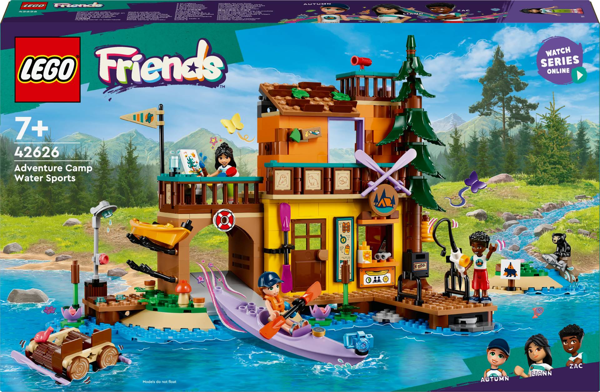 LEGO Friends 42626 Abenteuercamp mit Kayak von LEGO