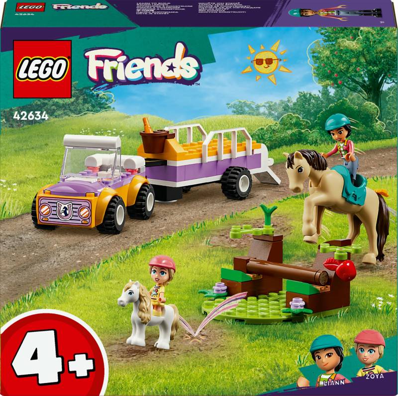 LEGO Friends 42634 Pferde- und Pony-Anhänger von LEGO