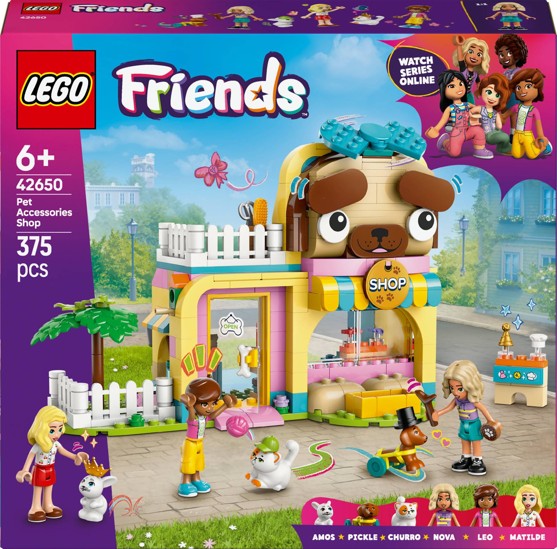 LEGO Friends 42650 Geschäft für Haustierzubehör von LEGO