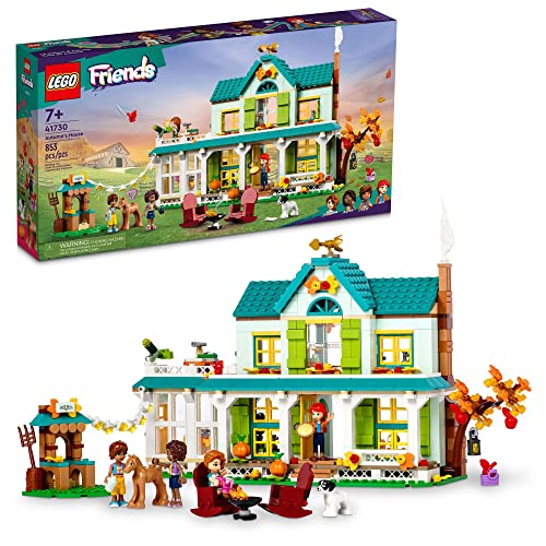 LEGO Friends 41730 - Herbsthaus Spielset mit Zubehör, Spielzeugpferd & Mia Minipuppe, Spielzeug für Mädchen und Jungen ab 7 Jahren, Geburtstagsgeschenk von LEGO