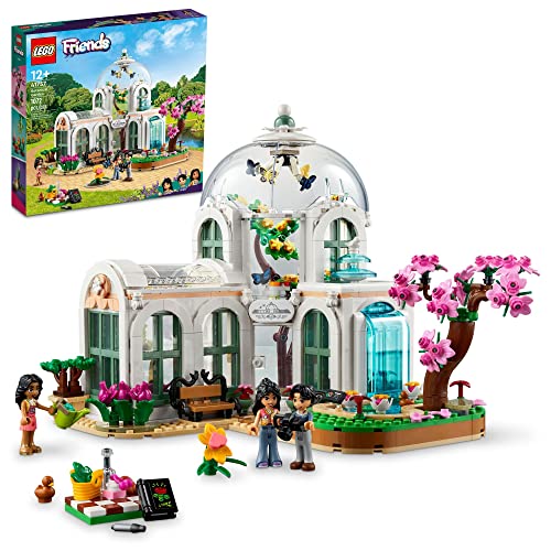 LEGO Friends Botanical Garden 41757 Bauspielzeug-Set, ein kreatives Projekt für Kinder ab 12 Jahren, Bauen und Präsentieren einer detaillierten Gewächshaus-Szene, ein Geschenk für Kinder und von LEGO