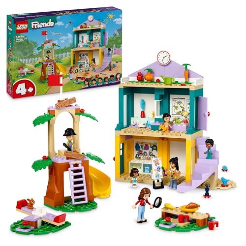 LEGO Friends Heartlake City Kindergarten, Spielset für Mädchen und Jungen ab 4 Jahren, kreative Rollenspiele mit 2 Spielfiguren und 4 Mikro-Spielfiguren, Spielzeug für soziale Entwicklung 42636 von LEGO