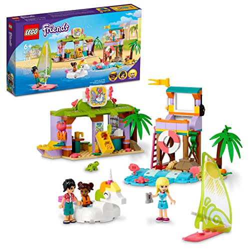 LEGO Friends 41710 Surfer Beach Fun Bauspielzeug-Set für Mädchen, Jungen und Kinder ab 6 Jahren, 288 Teile von LEGO