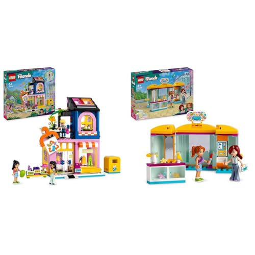 LEGO Friends Vintage-Modegeschäft, Bausatz für Kinder mit Spielzeug-Laden & Friends Mini-Boutique, Spielzeug-Laden von LEGO