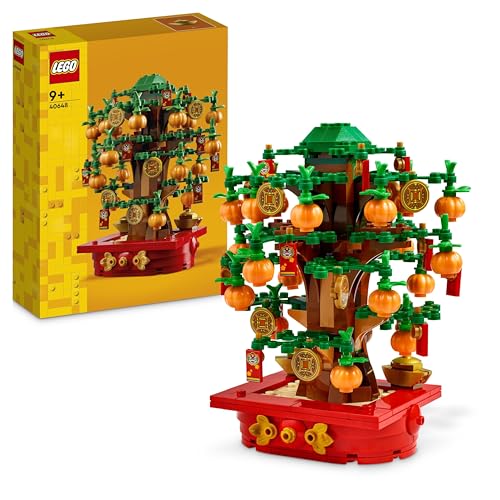 LEGO Glückskastanie, Bauset für Kinder ab 9 Jahren, Mondneujahrsgeschenk für Jungen und Mädchen, Set für Rollenspiele, Festtagsdeko, Wohn-Deko, Tischschmuck 40648 LEGO Glückskastanie, Bauset für Kinder ab 9 Jahren, Mondneujahrsgeschenk für Jungen und Mädchen, Set für Rollenspiele, Festtagsdeko, Wohn-Deko, Tischschmuck 40648 von LEGO