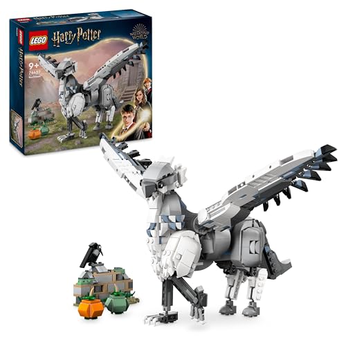 LEGO Harry Potter Hippogreif Seidenschnabel, Fabelwesen-Spielzeug zum Sammeln, kreatives Spielset für Kinder, Geschenk für Jungen, Mädchen und alle Fans 76427 von LEGO