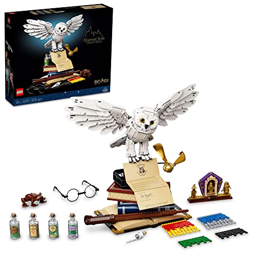 LEGO Harry Potter Hogwarts Icons - Collectors' Edition 76391 Sammlerstück 20 Jahre Jubiläum Set für Erwachsene (3010 Teile) von LEGO