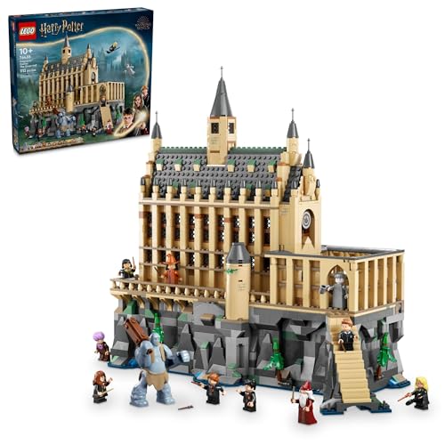 LEGO Harry Potter Schloss Hogwarts: Die große Halle, Schloss Spielzeug Spielset mit 11 Minifiguren, Harry Potter Sammlerstück, magisches Geschenk für Jungen, Mädchen oder jeden Fan, Harry Potter von LEGO