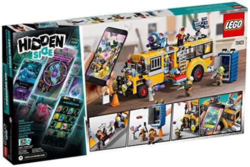 LEGO Hidden Side 70423 Paranormaler Abfang-Bus 3000, Spielzeug für Kinder mit Augmented Reality Funktionen von LEGO