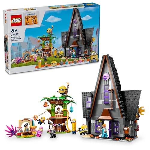 LEGO Ich – Einfach unverbesserlich 4: Familienvilla von Gru und den Minions, Fanartikel zum neuen Film, Spielzeug, Geschenk für Jungen und Mädchen ab 8 Jahren 75583 von LEGO