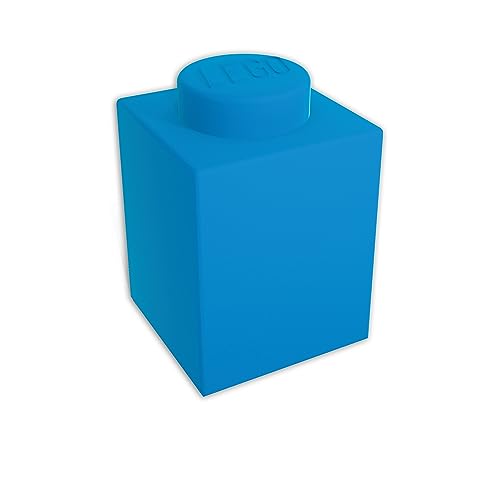 IQ LEGO Iconic 1x1 Silikon-Ziegel-Nachtlicht - Blau von IQ