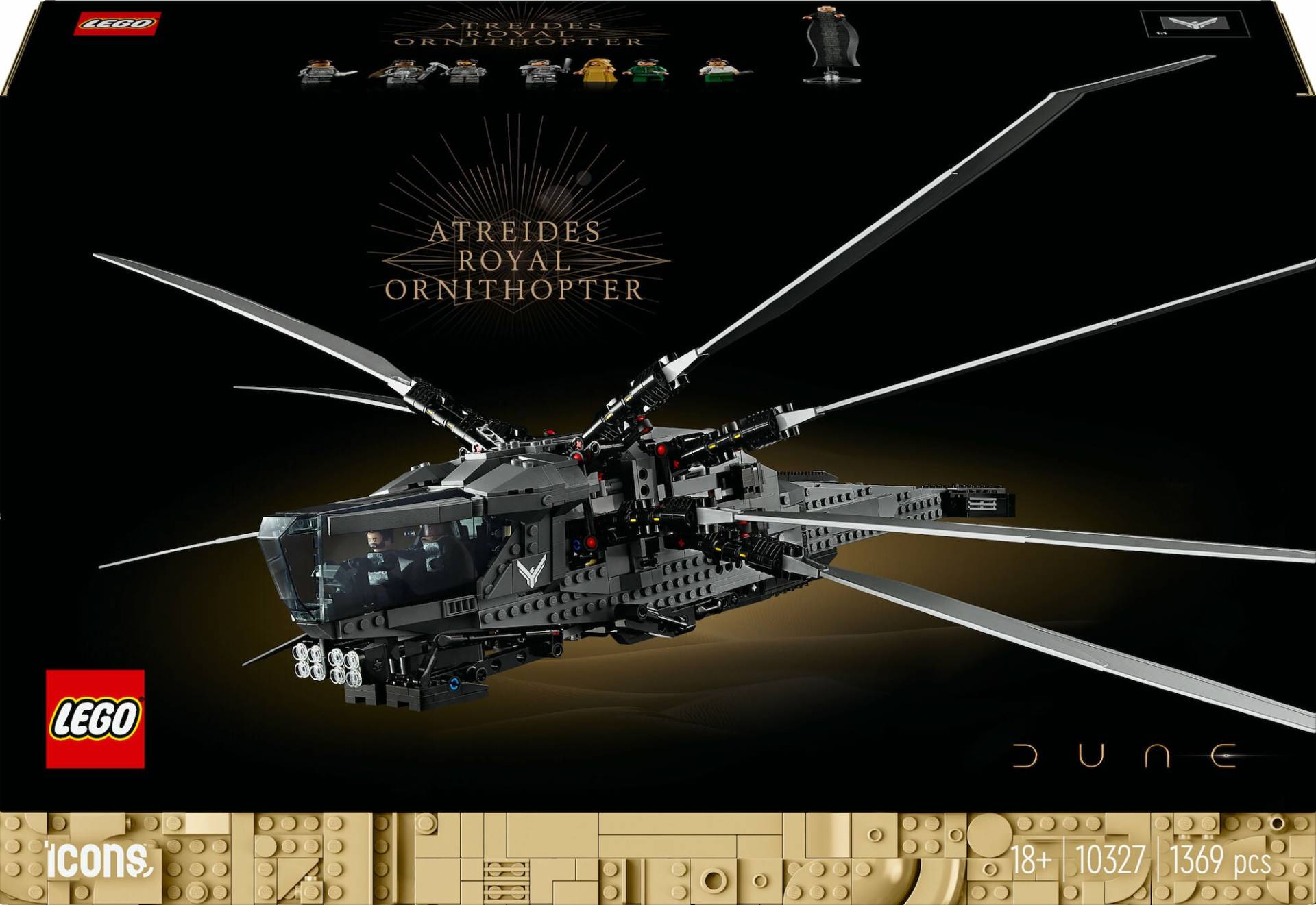 LEGO Icons 10327 Dune Atreides Royal Ornithopter von LEGO