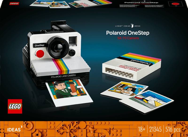 LEGO Ideas 21345 Polaroid OneStep SX-70 Sofortbildkamera von LEGO