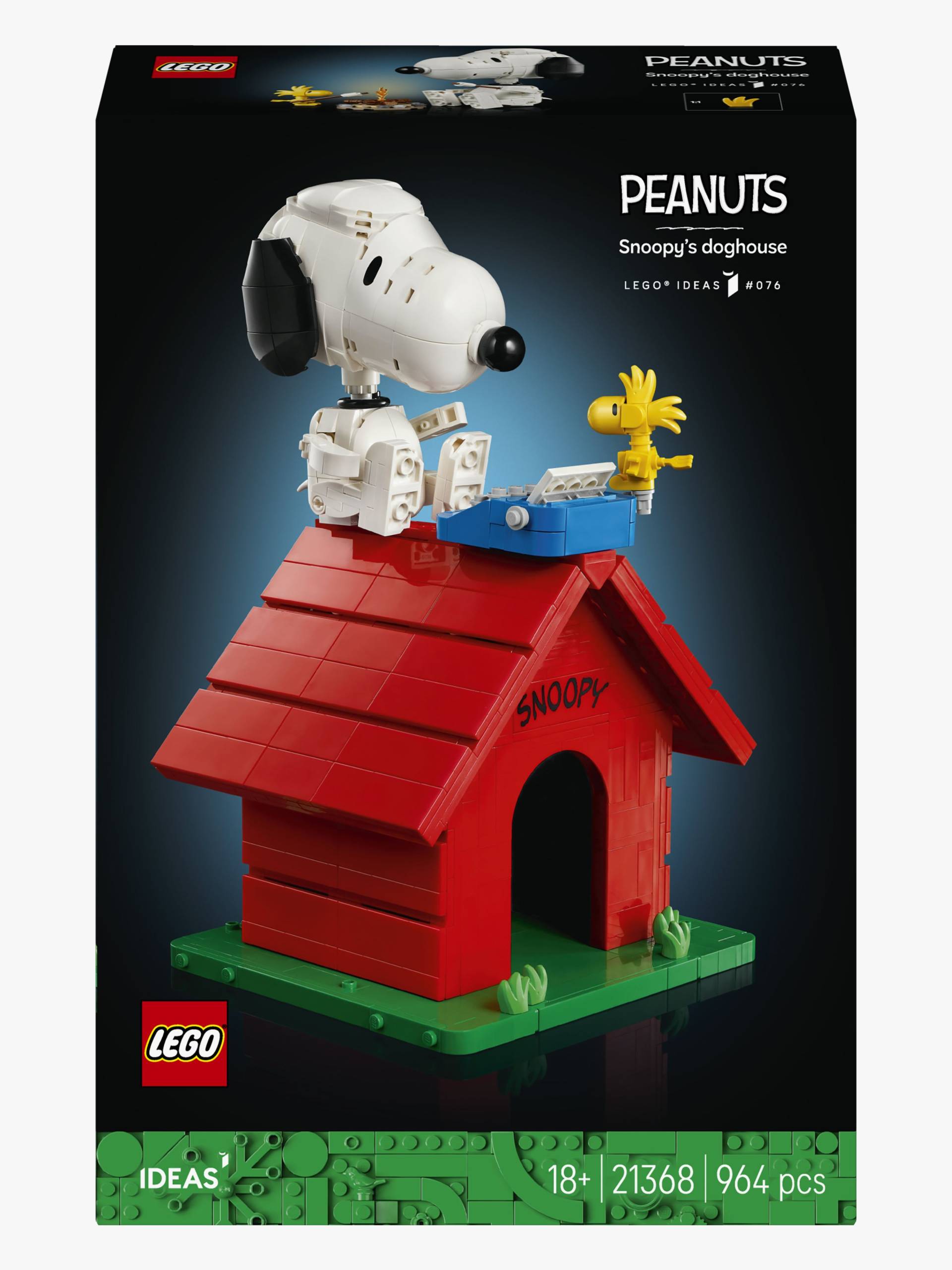 LEGO Ideas 21368 Peanuts: Snoopys Hundehütte LEGO Ideas 21368 Peanuts: Snoopys Hundehütte von LEGO