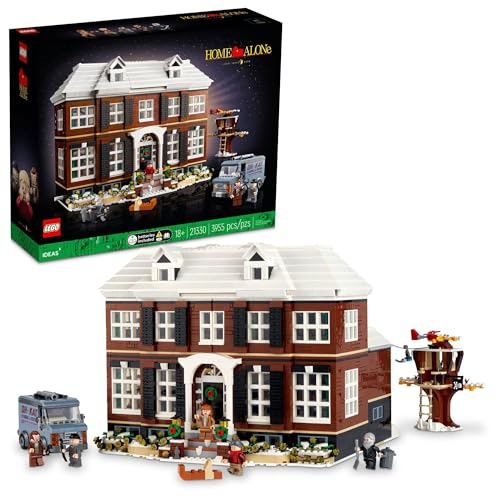 LEGO Ideas Home Alone 21330 Building Kit; Buildable Movie Memorabilia; Delightful Gift Idea for Millennials (3,955 Pieces) von LEGO