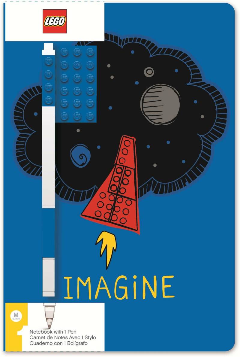 LEGO Imagine Notizbuch mit Stift von LEGO