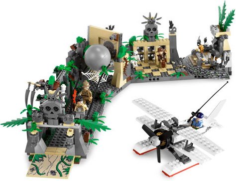 LEGO Indiana Jones 7623 - Die Flucht aus dem Tempel von LEGO