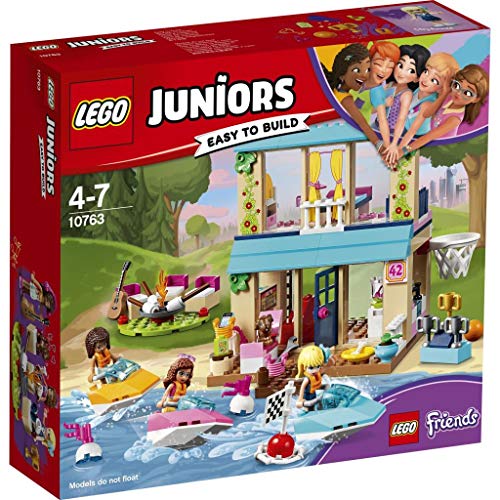 LEGO Juniors Stephanies Hütte am See 10763 Spielzeug für Kinder ab 4 Jahren von LEGO