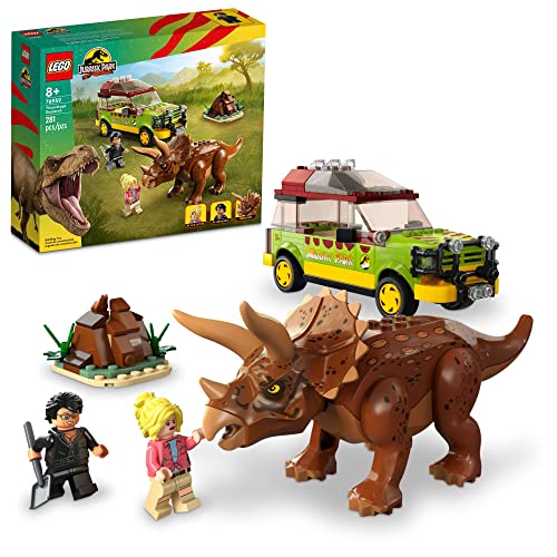 LEGO Jurassic World 76959 - Triceratops-Forschung (281 Teile) von LEGO